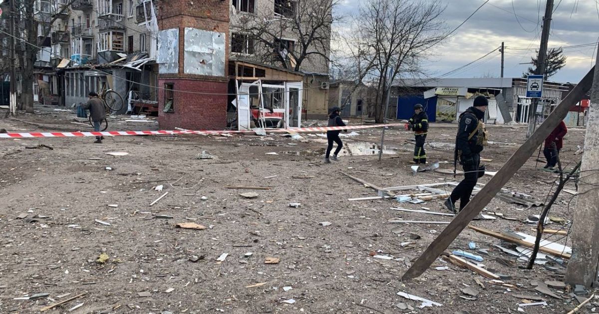 Наслідки обстрілу Харкова 14 березня