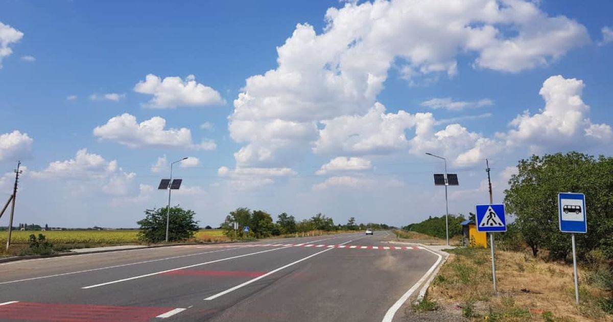 Ліхтарі на сонячних батареях_4 / © Служба автомобильных дорог в Одесской области