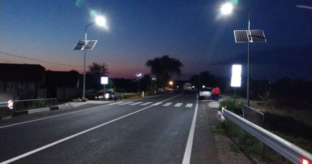 Ліхтарі на сонячних батареях_3 / © Служба автомобильных дорог в Одесской области