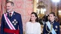 Король Філіп VI, королева Летиція та принцеса Леонор