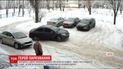 В Харькове за один час припаркованное авто таранили семь раз