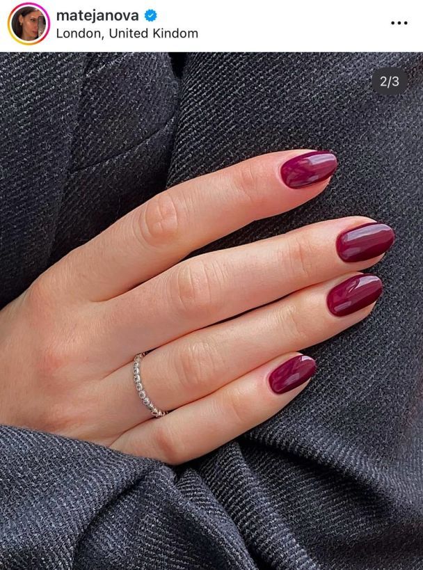 Идеи для маникюра зимой. Фото: Instagram.