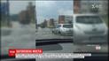 Мощные ливни превратили улицы Киева и Чернигова в реки