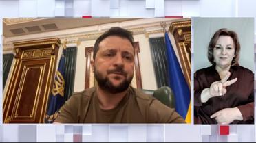 Звернення Президента України Володимира Зеленського за підсумками 63-го дня війни (жестовою мовою)