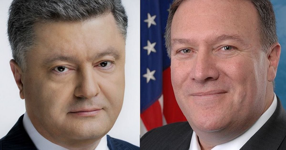 "Джавеліни", "Північний потік-2" і  МН17: Порошенко провів телефонну розмову з Помпео