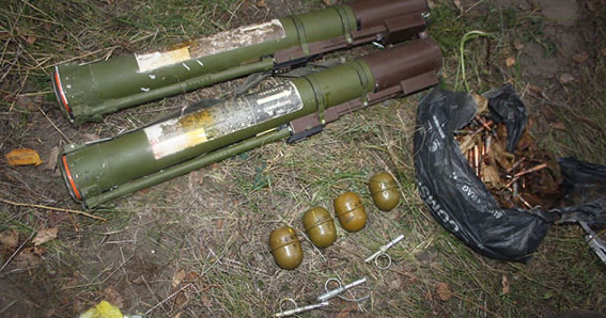 На Полтавщине наткнулись на схрон оружия криминального авторитета "Кирпича"