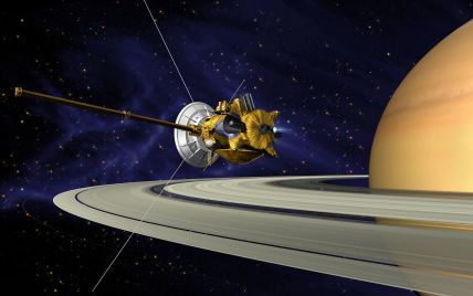 NASA завершило работу зонда Cassini на Сатурне
