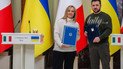 Джорджа Мелоні і Володимир Зеленський