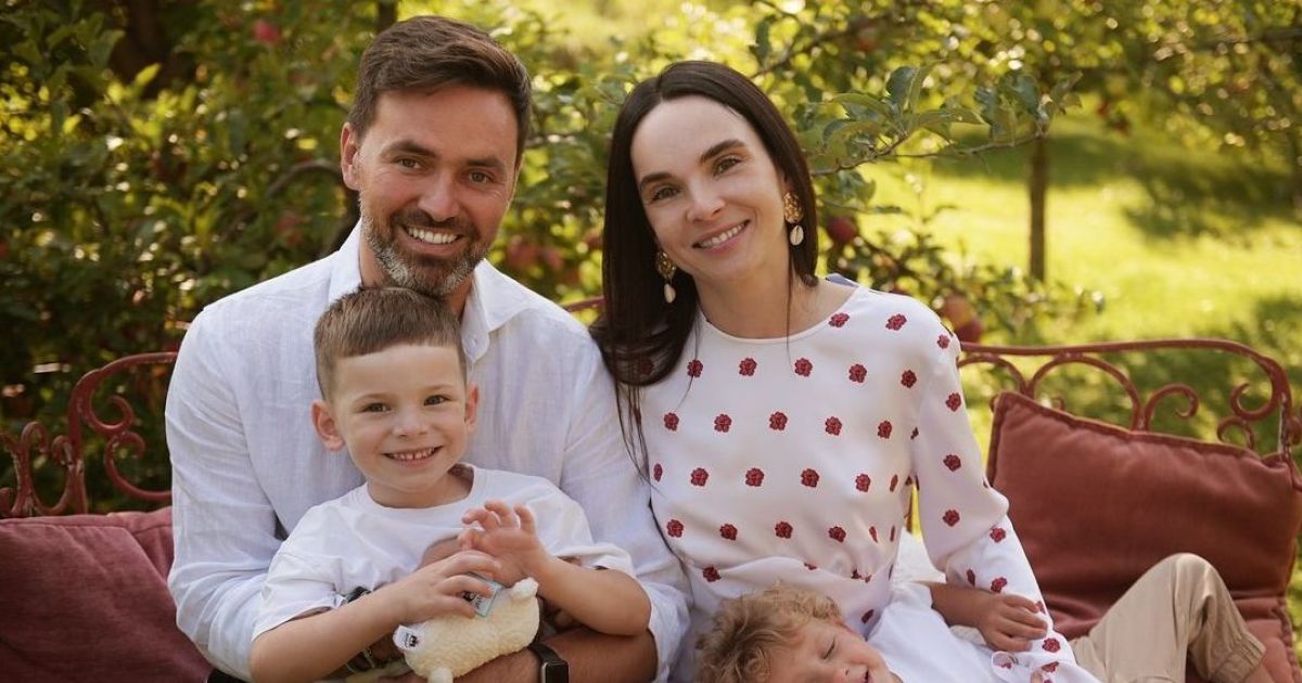 Тимур Мирошниченко с семьей