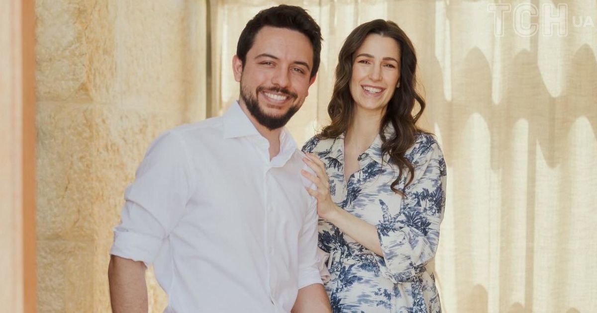 Кронпринц Хусейн та принцеса Раджва з дочкою принцесою Іман