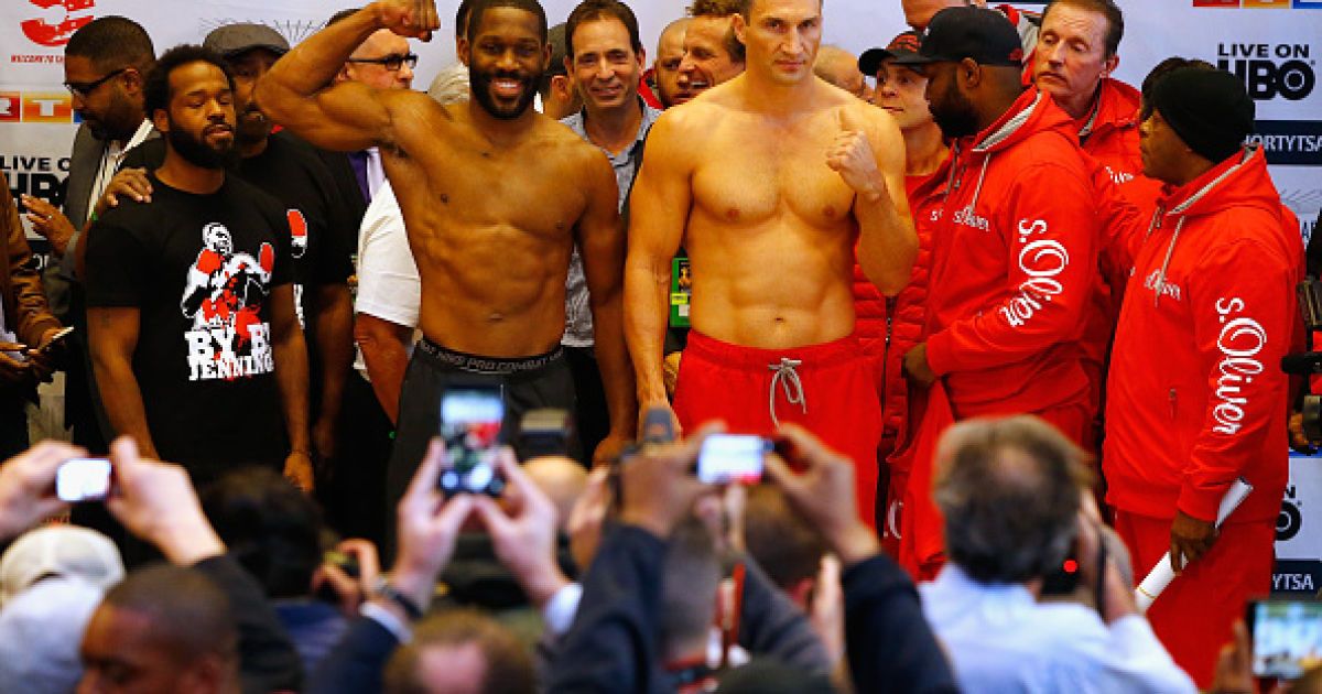 Кличко - Дженнингс. Взвешивание / © Getty Images