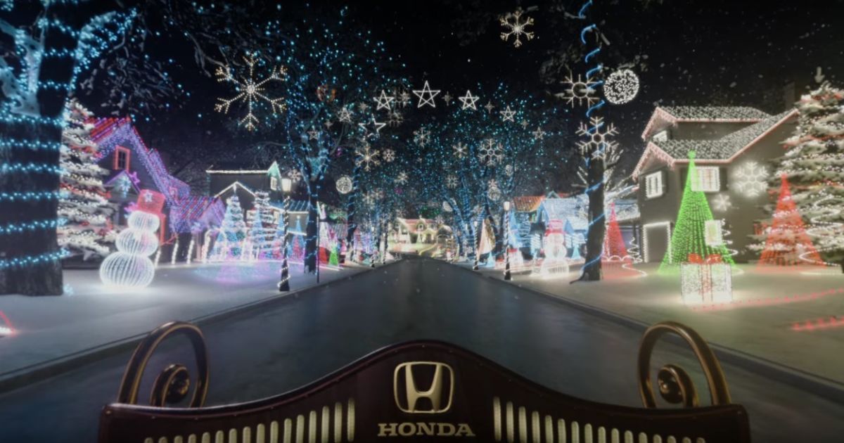Honda подготовила виртуальное рождественское путешествие для больных детей