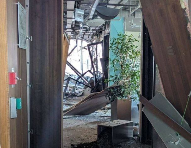 Удар беспилотников по Москве: появились фото последствий изнутри здания 1