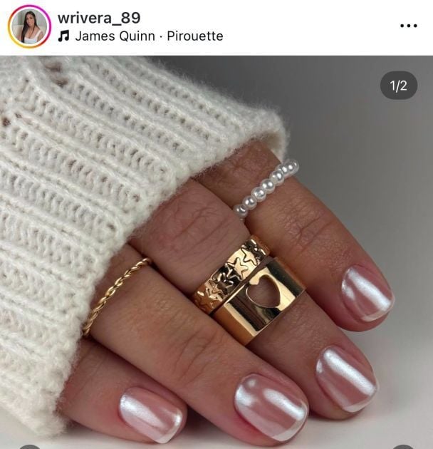 Идеи для маникюра зимой. Фото: Instagram.