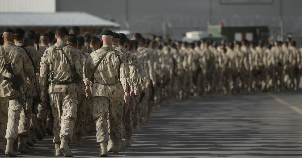 Канадські солдати.