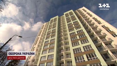 После попадания был только каркас: киевлянам восстановили разрушенный дом