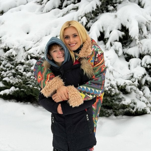 Ірина Федишин з сином Олегом / © instagram.com/irynafedyshyn
