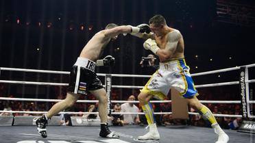 21 липня, Москва. Фінал WBSS Олександр Усик - Мурат Гассієв.
 
 Фото Ольги Іващенко/K2Promotions Ukraine