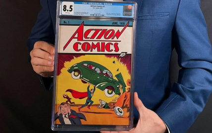 Первый комикс о Супермене продан за рекордные 3,25 млн долларов