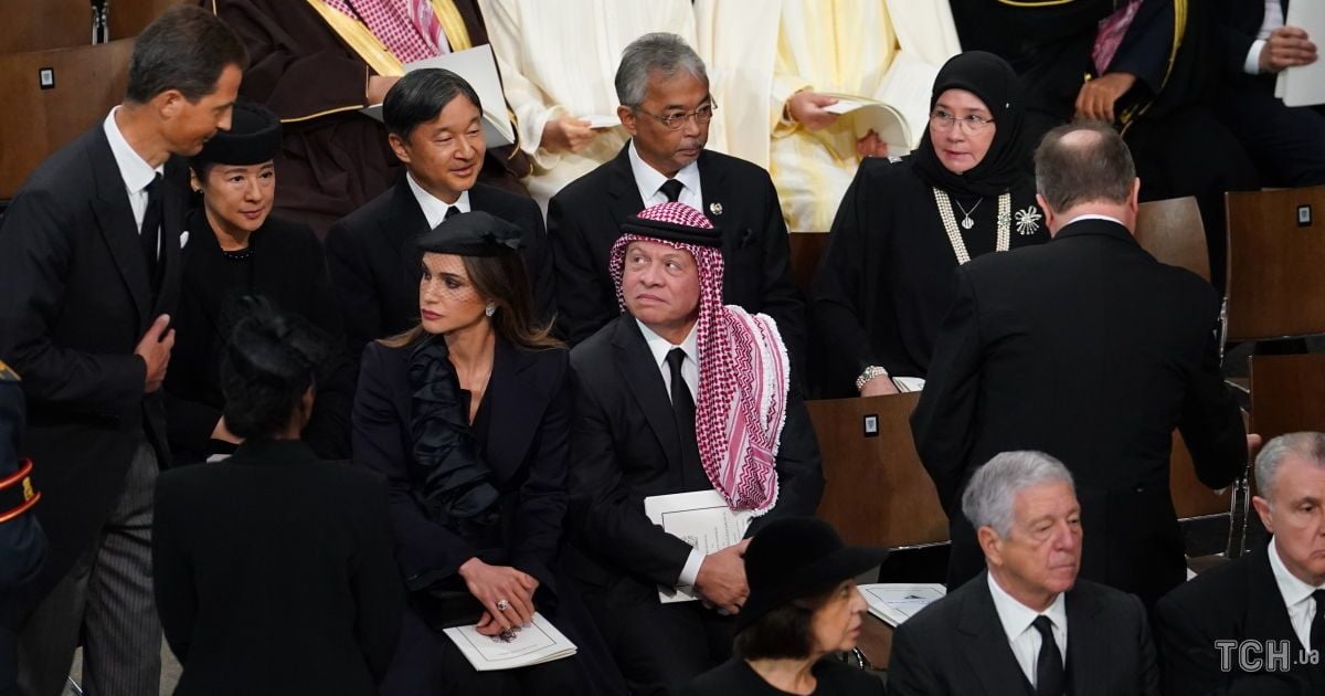 Королева Ранія з чоловіком