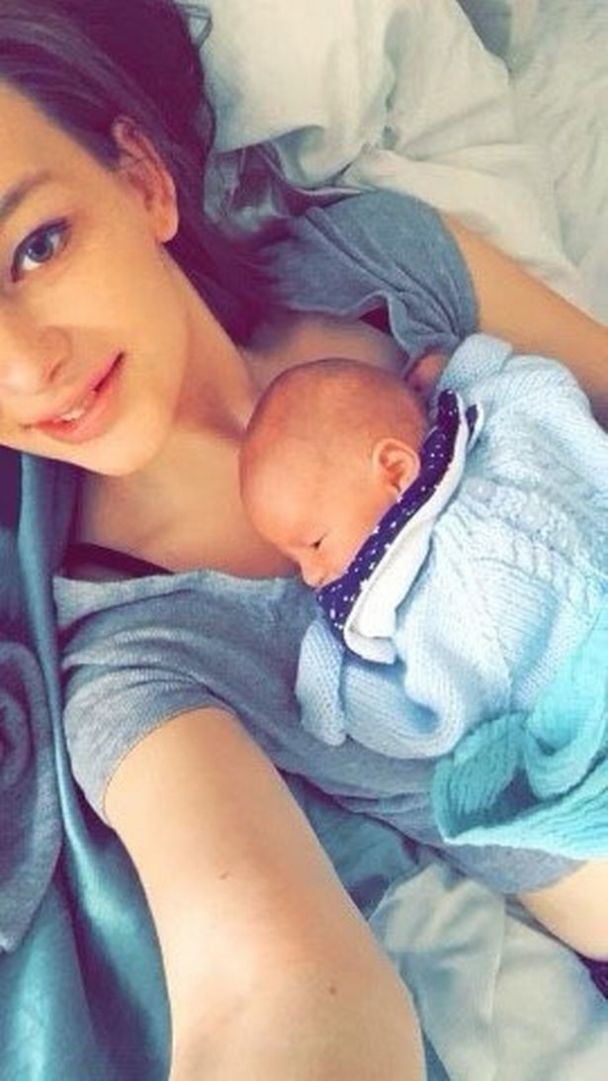 Луїза Купер з дитиною / © dailystar.co.uk