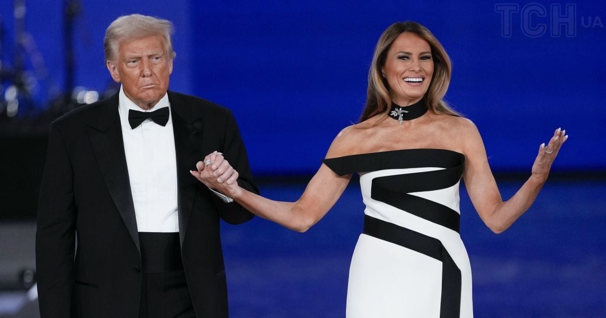 Мелания и Дональд Трамп