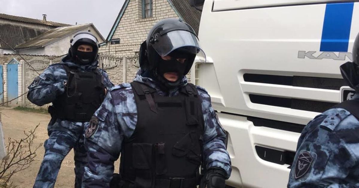 Российские силовики сообщили о задержании украинцев на админгранице с оккупированным Крымом