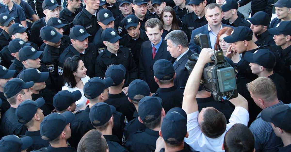 Будущие полицейские Киева / © Юлbя Бабич / Facebook