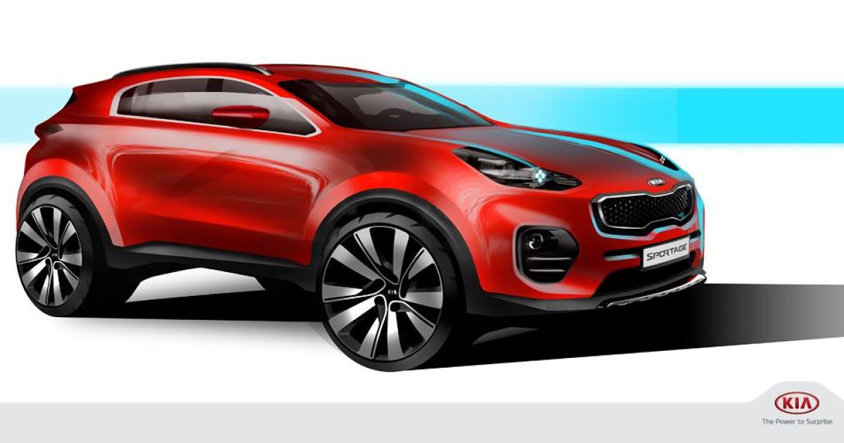 Kia представила дизайн Sportage нового поколения
