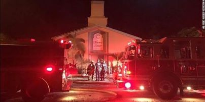 В США загорелась мечеть, куда приходил молиться орландский стрелок