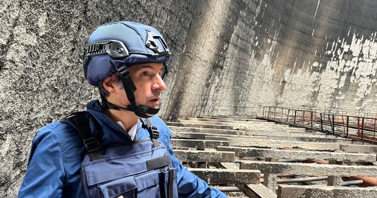 Гендиректор МАГАТЕ Рафаель Гроссі на ЗАЕС