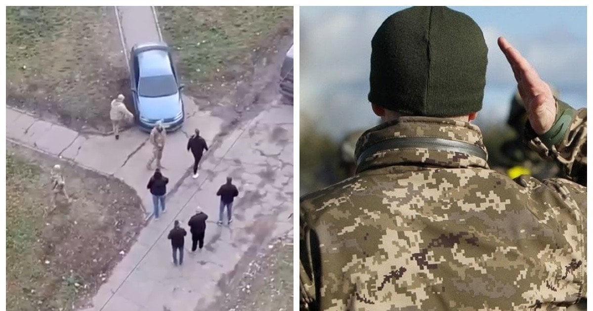 Момент з відео, як працівники ТЦК били авто чоловіка в Києві