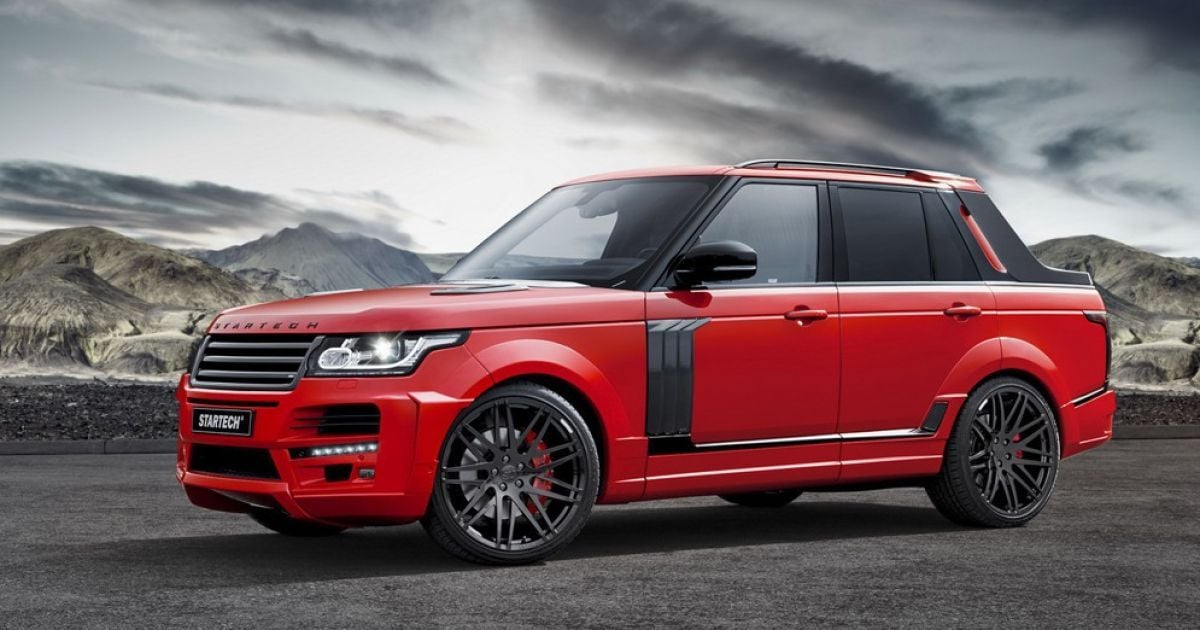 В Шанхай привезут Range Rover в кузове пикап