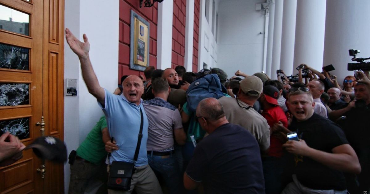 пікет Одеської мерії_2 / © Думская