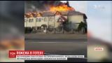 Под Черновцами огонь охватил более 600 квадратных метров гостинично-ресторанного комплекса