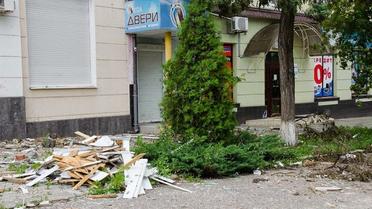 Краматорск во время оккупации "ДНР". / © Артем Гетьман