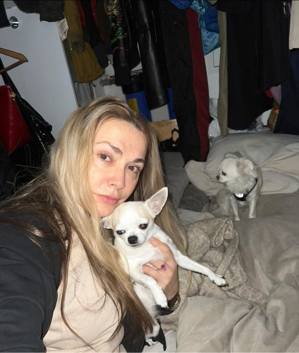 Ольга Сумська у бомбосховищі у себе вдома / © instagram.com/olgasumska