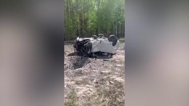 З'явилося відео з місця підриву авто з пропагандистом Прилєпіним