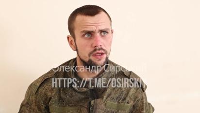 "Нас відправляють на "м'ясо": полонений окупант розповів про шалені втрати РФ під Бахмутом