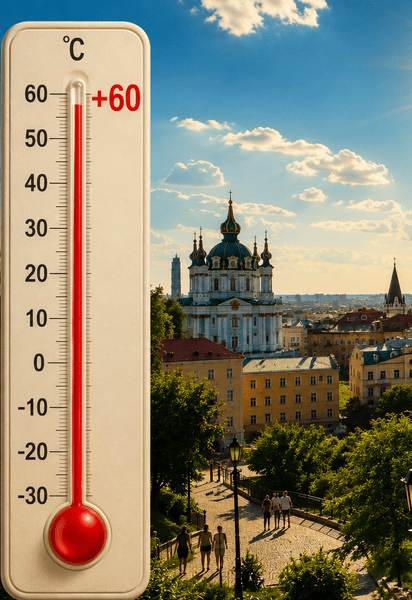 Спека у Києві