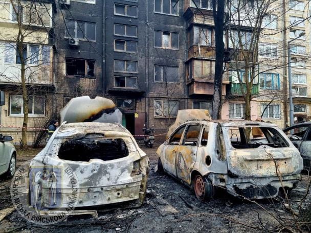 Missile attack on Kyiv, March 21 / Photo: Kyiv City State Administration