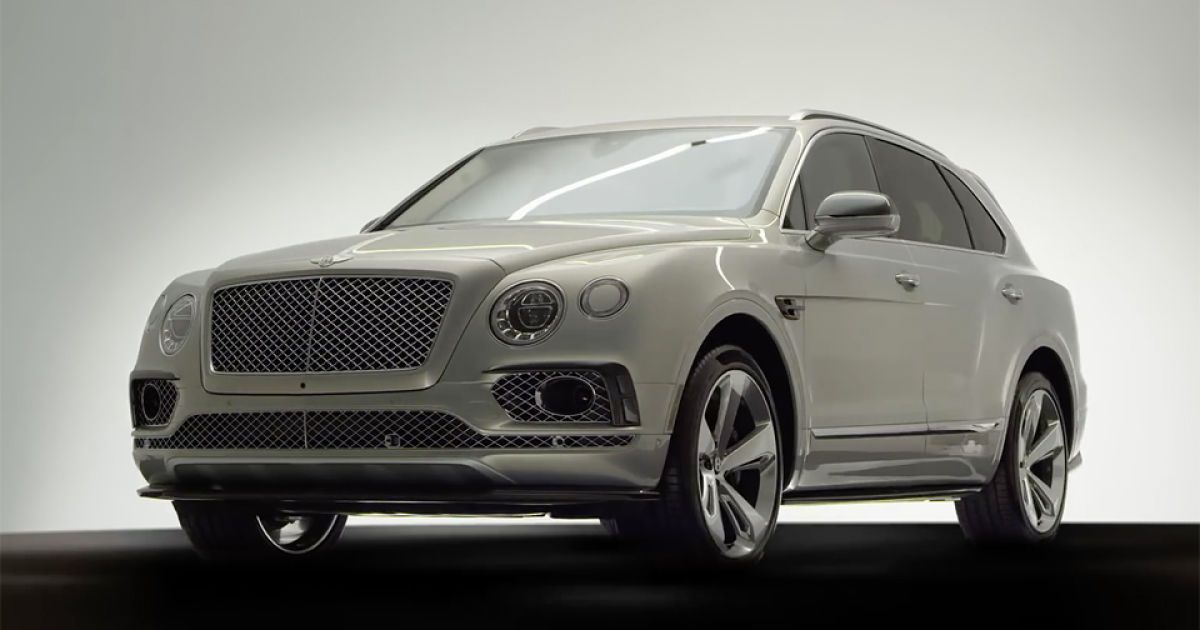 Bentley подготовила спортивные аксессуары для Bentayga (видео)