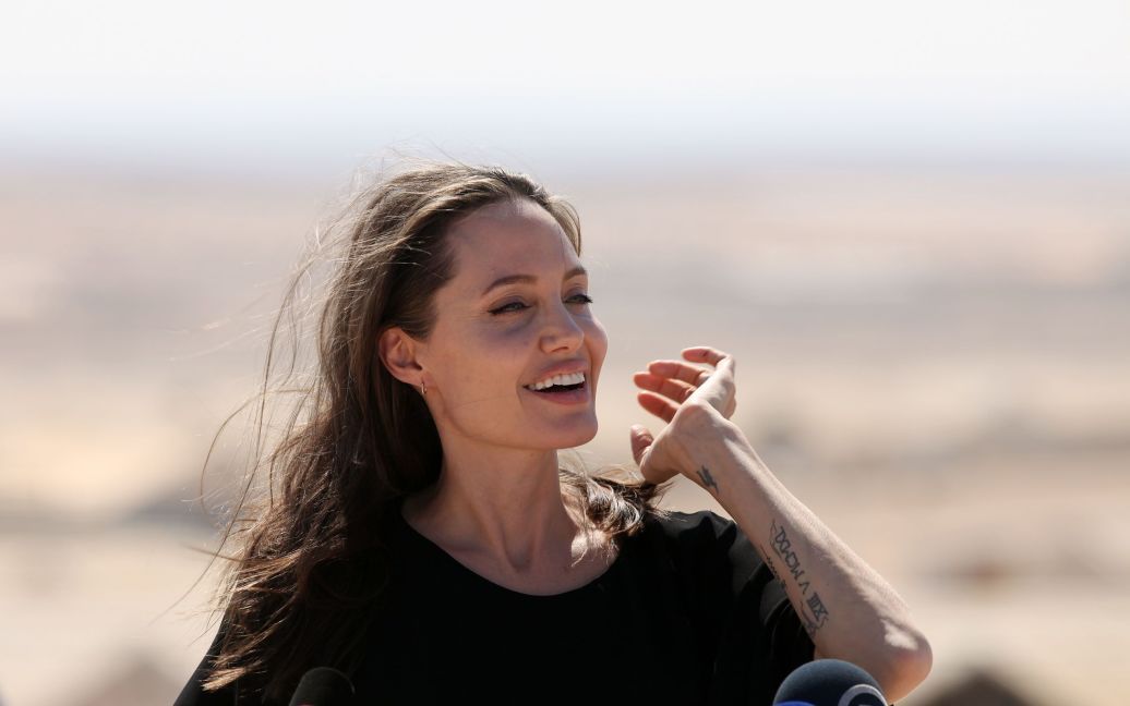Джолі відвідала біженців у Сирії / © Getty Images