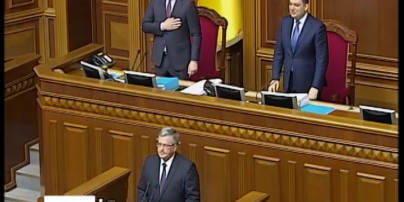 Президент Польши утром пришел в Верховную Раду