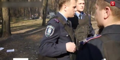 В киевском парке при драке со стрельбой пострадал милиционер