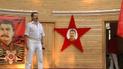 Песню о Сталине певец Курочкин спел крымчанам на сцене с символикой Советского Союза