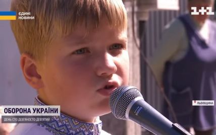 8-річний львів’янин своїм співом зібрав пів мільйона гривень для ЗСУ лише за кілька тижнів