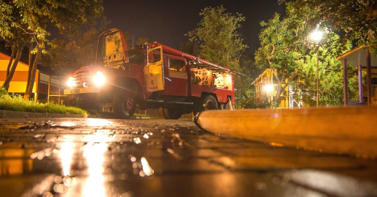 пожежа в дитячому таборі Вікторія в Одесі_8 / © УНИАН