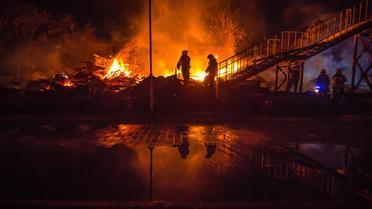 пожежа в дитячому таборі Вікторія в Одесі_3 / © УНІАН