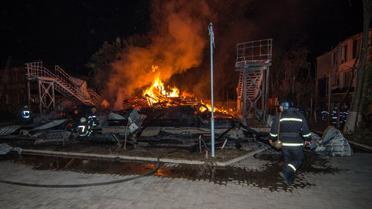 пожежа в дитячому таборі Вікторія в Одесі_7 / © УНІАН